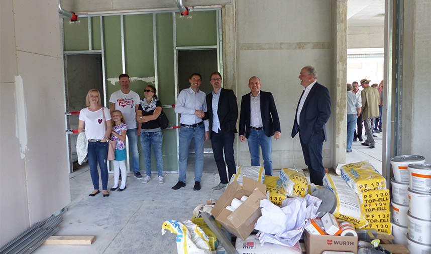 Richtfest TSV Wolfschlugen