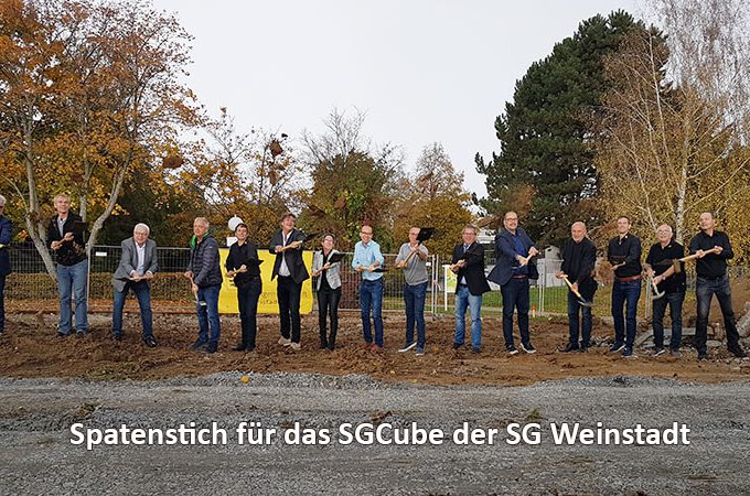 Spatenstich für das SGCube