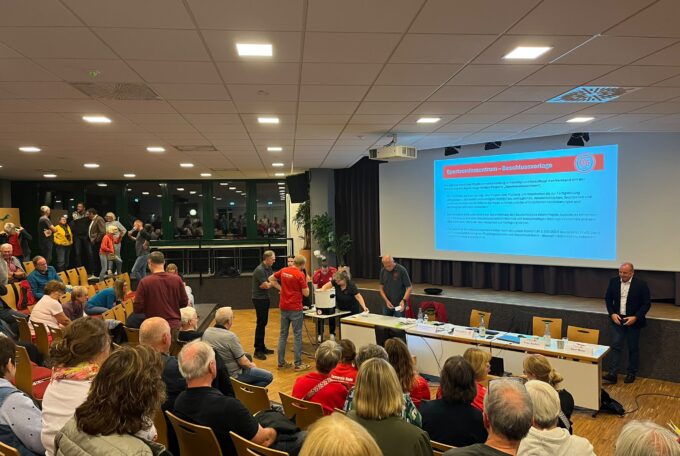 Flowcon beim TV Hude: Mitglieder stimmen für Sportvereinszentrum
